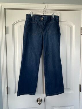 J. Crew Wide Leg Jeans Sz: 29